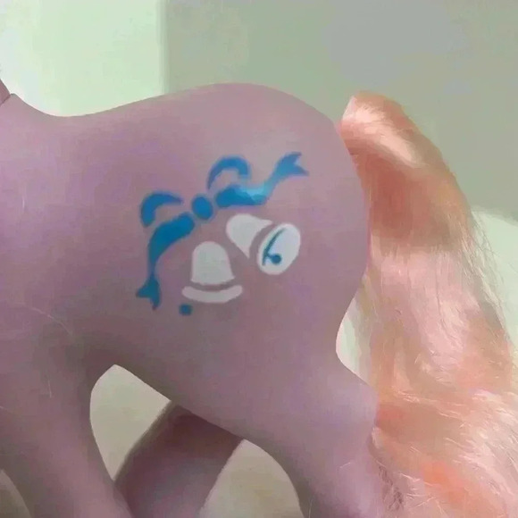 1984 G1 My Little Pony Lavender  Satin ‘n Lace special mail order pony: - Picture 5 of 6